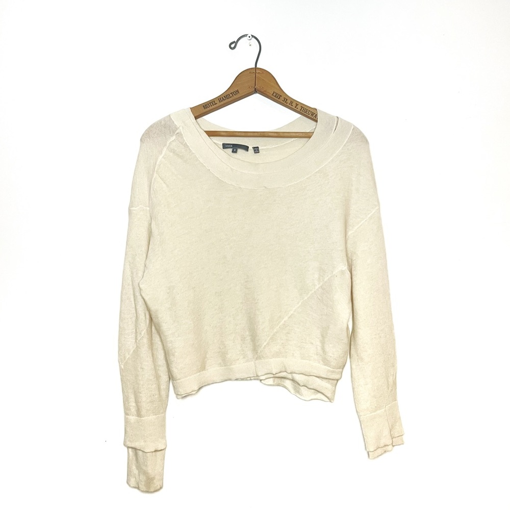 Vince | Double Knit Cream Sweater